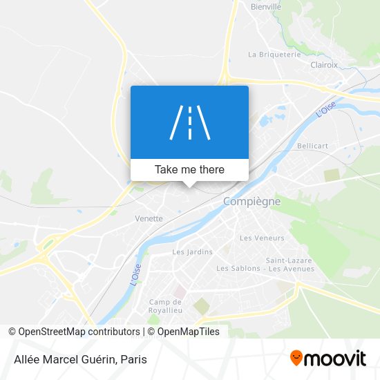 Allée Marcel Guérin map