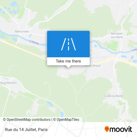 Rue du 14 Juillet map