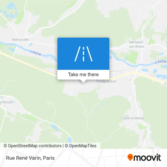 Rue René Varin map