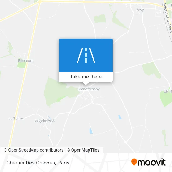 Chemin Des Chèvres map