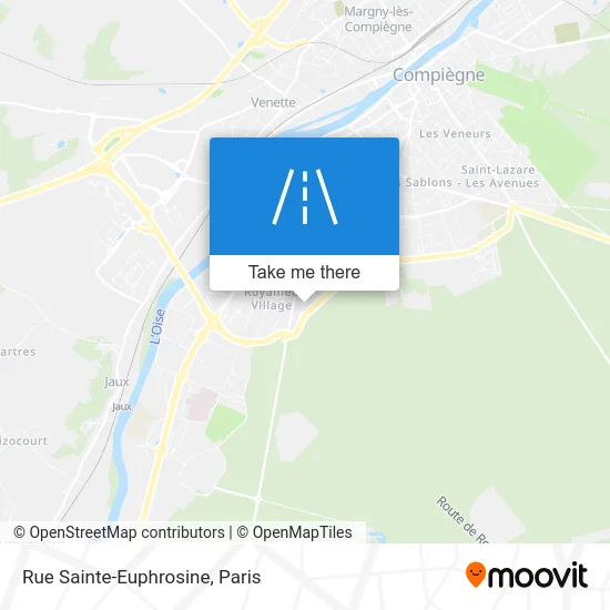 Rue Sainte-Euphrosine map