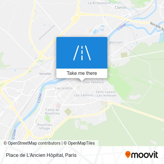 Place de L'Ancien Hôpital map