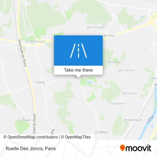 Mapa Ruelle Des Joncs