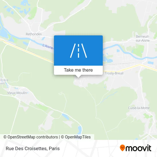 Rue Des Croisettes map