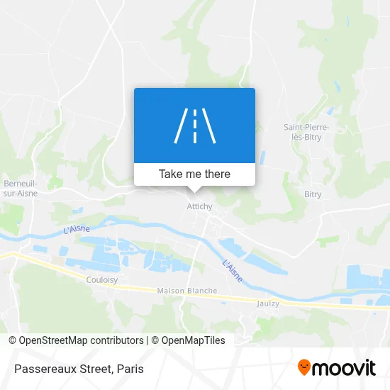 Rue Des Passereaux map