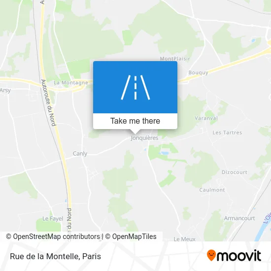 Rue de la Montelle map