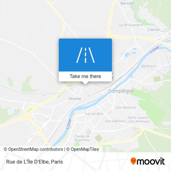 Rue de L'Île D'Elbe map