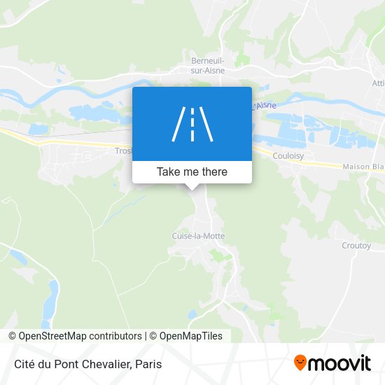 Cité du Pont Chevalier map