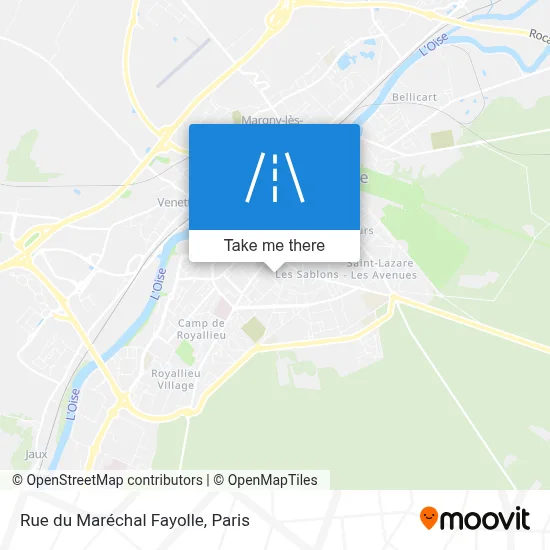 Rue du Maréchal Fayolle map