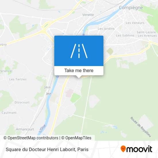 Square du Docteur Henri Laborit map