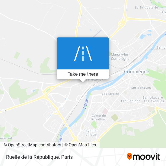 Ruelle de la République map
