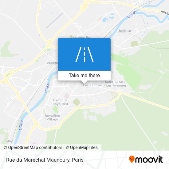 Rue du Maréchal Maunoury map