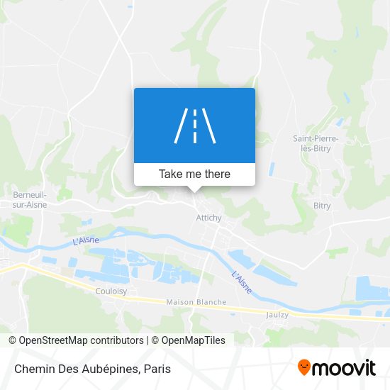 Chemin Des Aubépines map