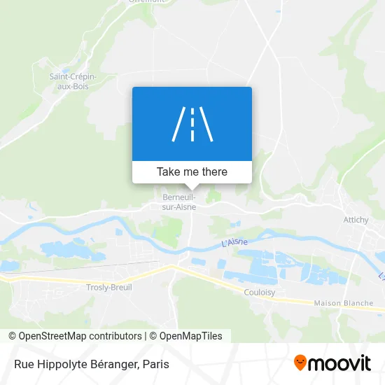 Rue Hippolyte Béranger map