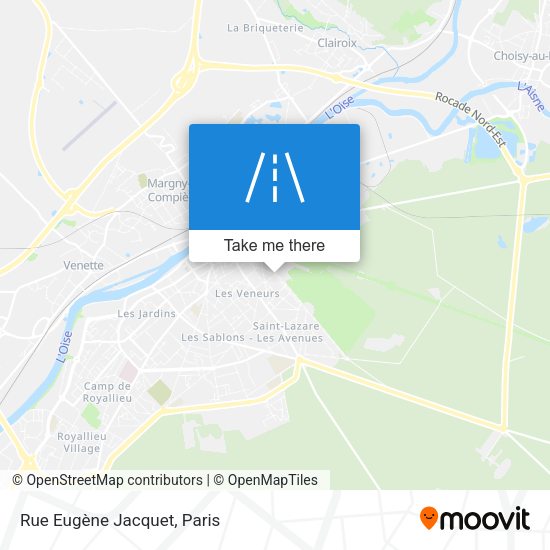 Rue Eugène Jacquet map