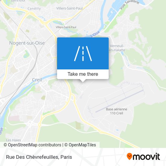 Rue Des Chèvrefeuilles map