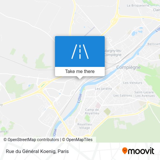Rue du Général Koenig map