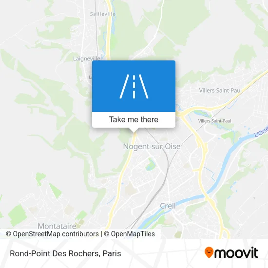 Rond-Point Des Rochers map