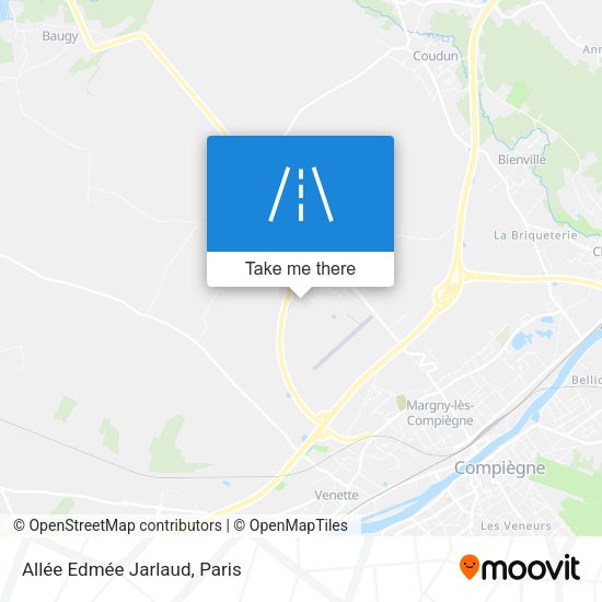 Allée Edmée Jarlaud map