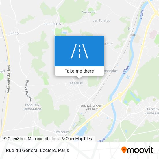 Rue du Général Leclerc map