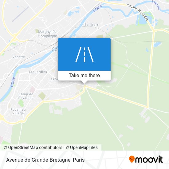 Avenue de Grande-Bretagne map