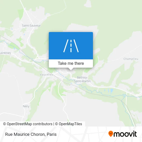 Rue Maurice Choron map