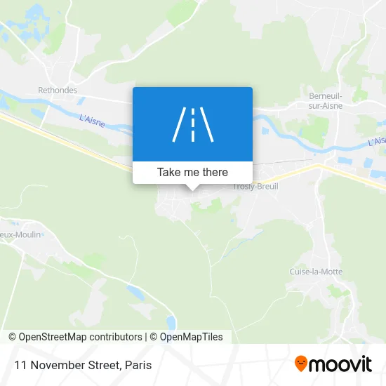 Rue du 11 Novembre map