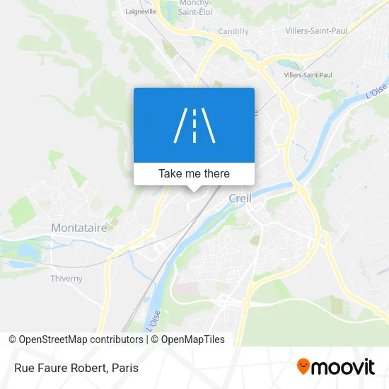 Rue Faure Robert map