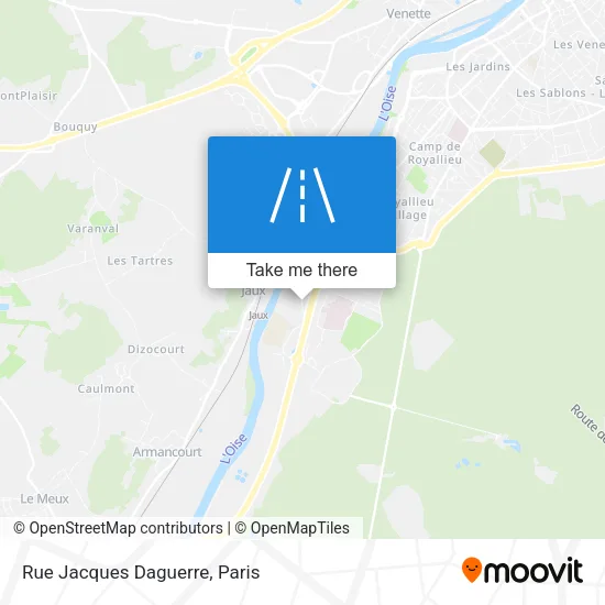 Mapa Rue Jacques Daguerre
