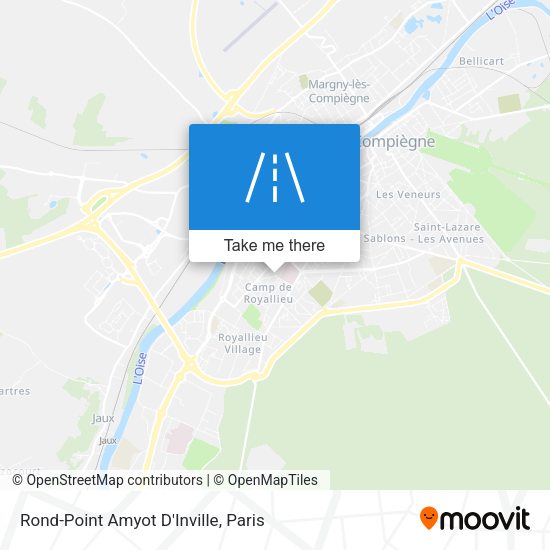 Rond-Point Amyot D'Inville map