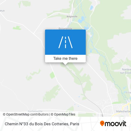 Chemin N°33 du Bois Des Cotteries map