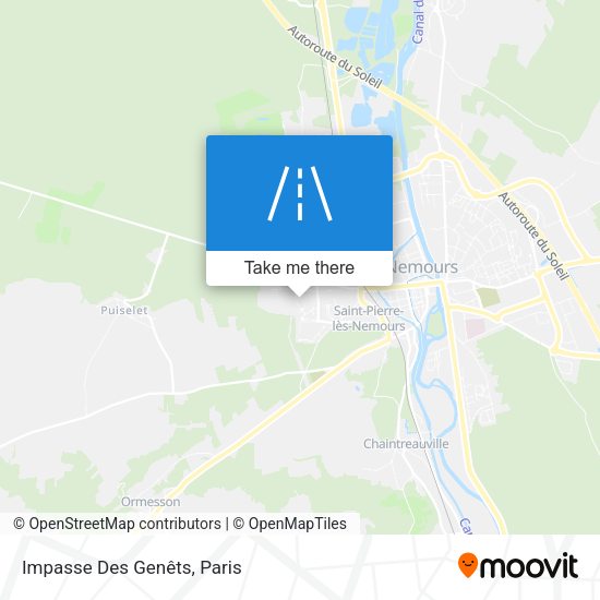 Impasse Des Genêts map