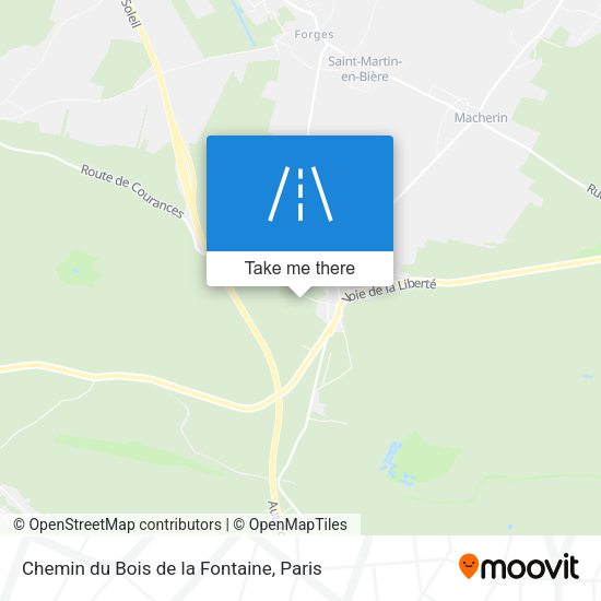 Chemin du Bois de la Fontaine map