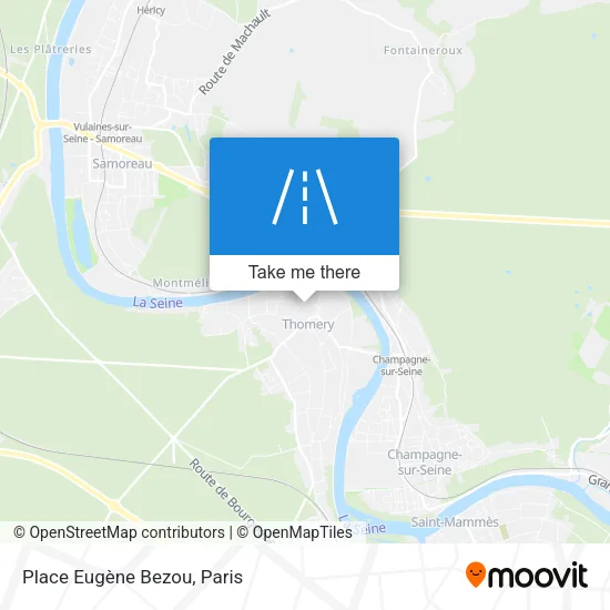 Place Eugène Bezou map