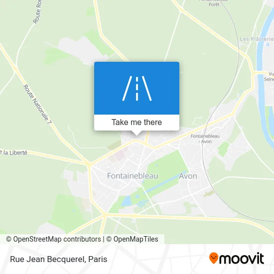 Rue Jean Becquerel map