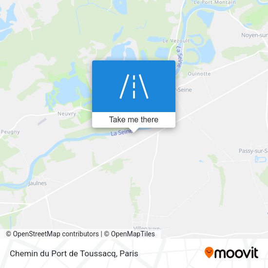 Chemin du Port de Toussacq map