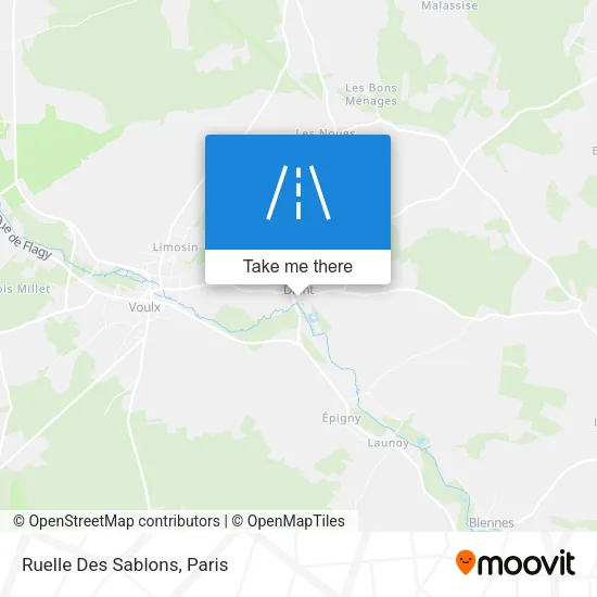 Ruelle Des Sablons map