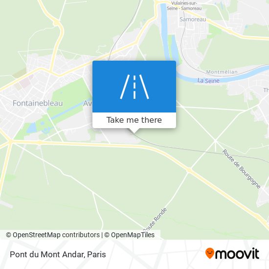 Mapa Pont du Mont Andar