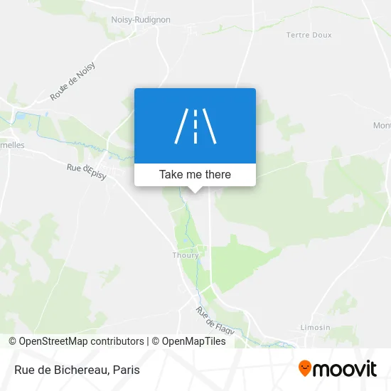 Rue de Bichereau map