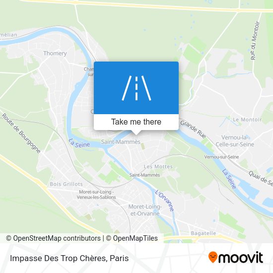 Impasse Des Trop Chères map