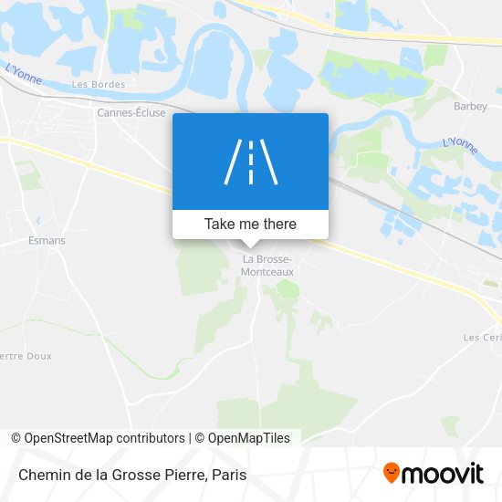Chemin de la Grosse Pierre map