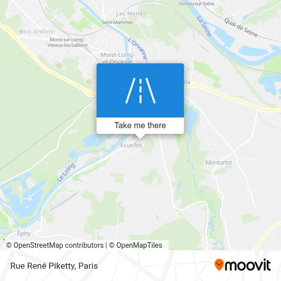 Rue René Piketty map