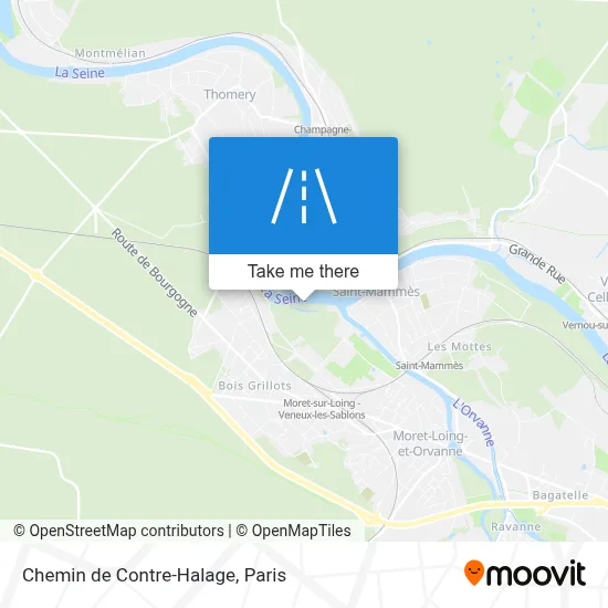 Chemin de Contre-Halage map