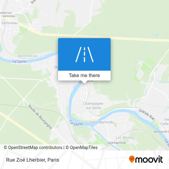 Rue Zoé Lherbier map