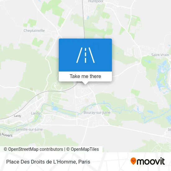 Place Des Droits de L'Homme map