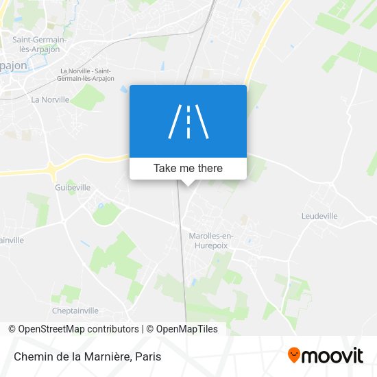 Chemin de la Marnière map