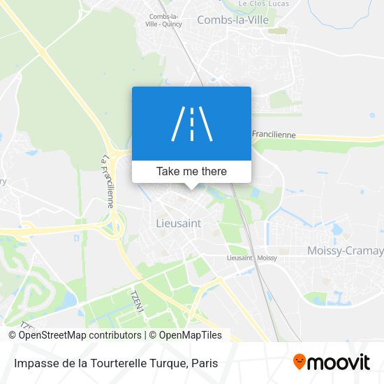 Impasse de la Tourterelle Turque map