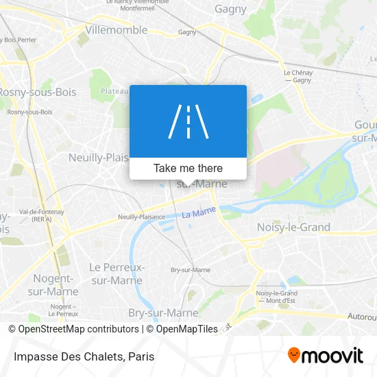 Impasse Des Chalets map