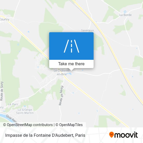 Impasse de la Fontaine D'Audebert map
