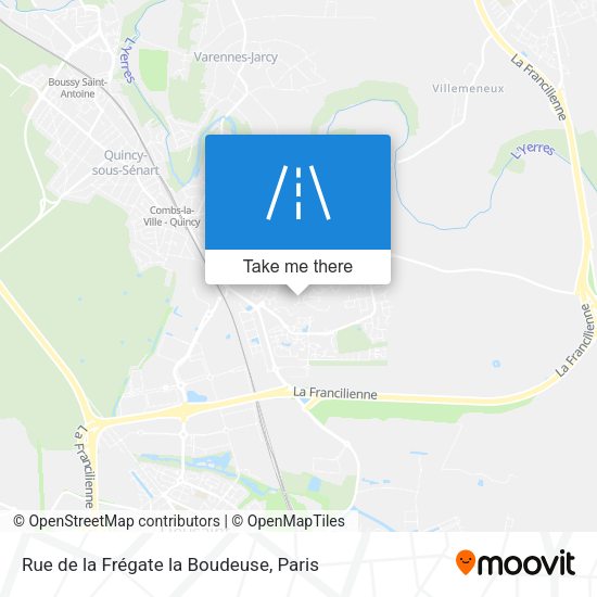 Rue de la Frégate la Boudeuse map